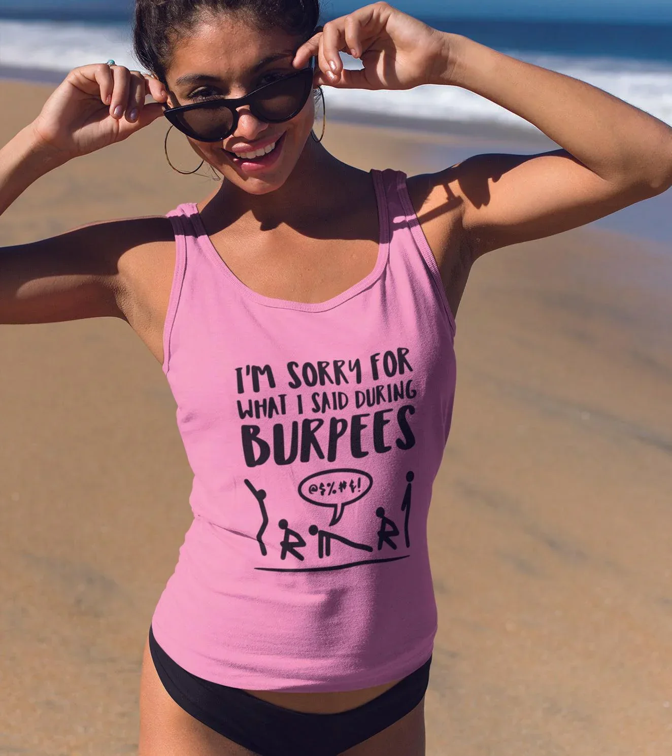 Women's Burpees Tank Top - Image 15